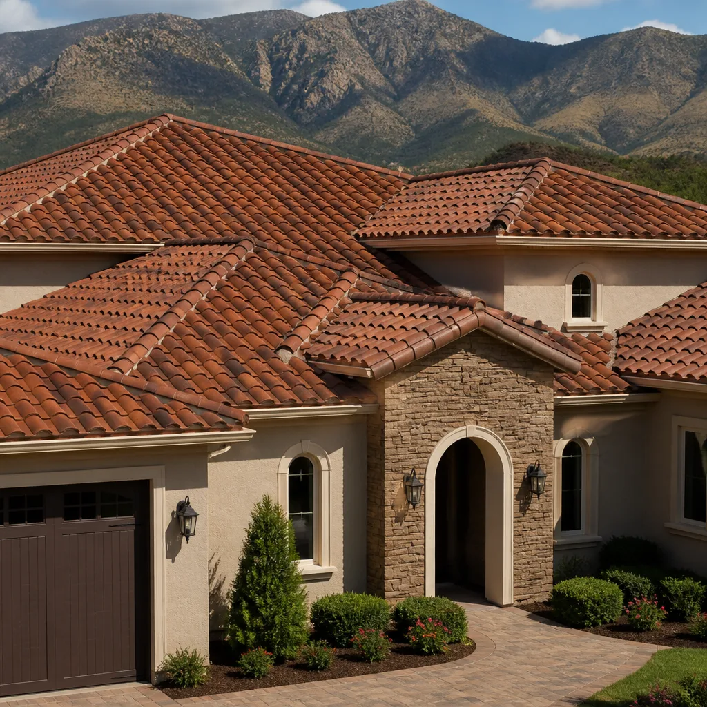 Tile roofing